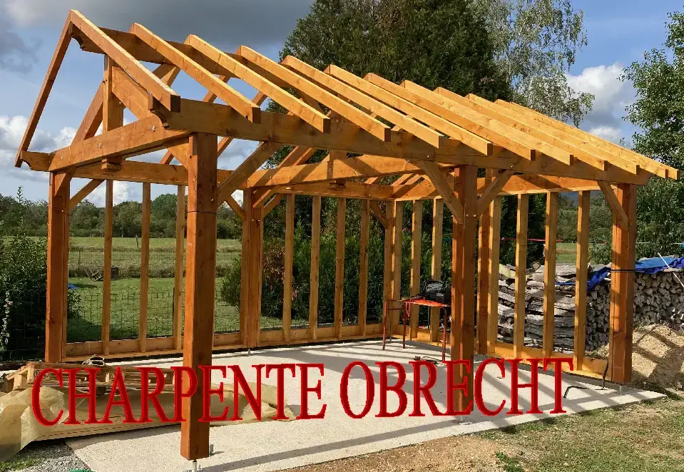 Carport deux pans